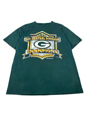 Green Bay Packers 1996 NFC Champions Dark Green Tee 21x28